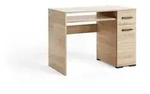 SCHREIBTISCH ALBANO 105x56x75 cm B&uuml;rotisch Computertisch, Sonoma Eiche