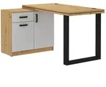 SCHREIBTISCH MALTESA 138x67x78,1 cm B&uuml;rotisch Computertisch, Eiche Artisan