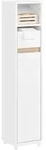 TOILETTENSCHRANK, Badschrank schmal, 20x96x20cm, Wei&szlig;