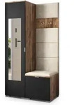 GARDEROBENSCHRANK VIRA 95/181/51 cm Modern Eichefarben