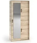 GARDEROBENSCHRANK BENVENO 100/21040 Modern Garderobenschrank Sonoma Eiche