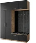 GARDEROBENSCHRANK REMA 180/240/60 cm Modern Eichefarben
