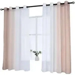 VORHANG 2ER SET &raquo;Modena&laquo; HxB 145x140 cm Braun