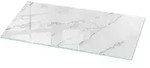 TISCHPLATTE 125x50 cm Marmoroberfl&auml;chenmuster