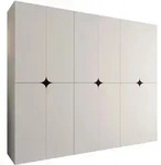 DREHT&Uuml;RENSCHRANK Espresso 240 cm