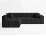 ECKSOFA Loopo Schwarz Links