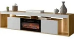 TV-LOWBOARD Fiore EF 2D mit Kamin
