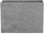 BLUMENTOPF grau rechteckig 34/80/56 cm Edessa