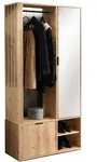 GARDEROBENSCHRANK GRATA 100/189/33 Modern Garderobenschrank Eiche Artisan