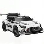 KINDER-ELEKTROAUTO Mercedes-AMG 12V mit Fernbedienung Musik Leuchte