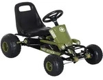 GO Kart Kettcar mit Handbremse Kinder Tretauto Tretfahrzeug ab 3 Jahre Gr&uuml;n