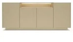 KOMMODE PORTA 203/83/39,5cm mit Schubladen 4 T&uuml;ren Beige