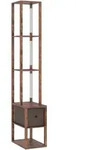 STEHLAMPE MDF Rustikal-Braun