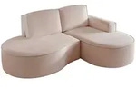 ECKSOFA Arlet In Stoff Riviera