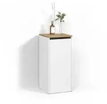 BADSCHRANK Paolina Wei&szlig;/Artisan 40.2 x 88.2 cm mit W&auml;schkorb