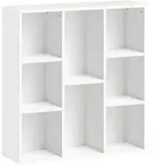 B&Uuml;CHERREGAL, Standregal mit 8 Ebenen, Aufbewahrungsregal, f&uuml;r Wohnzimmer