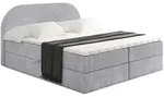 BOXBETT mit Matratze H4 und Lattenrost - NOX - 160x200 - Grau Monolith