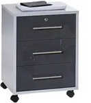 Rollcontainer Office Edition Grau