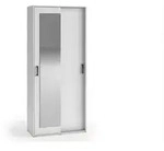 GARDEROBENSCHRANK BENVENO 90/21040 Modern Garderobenschrank Wei&szlig;