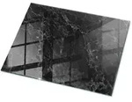 TISCHPLATTE 80x60 cm Marmormuster mit Adern