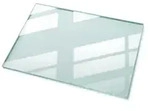 TISCHPLATTE 100 x 70 cm Transparente Glasplatte