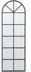 WANDSPIEGEL schwarz Fensteroptik 40/120 cm Brouage