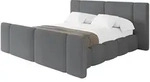 POLSTERBETT mit Bettkasten, Fu&szlig;teil und Lattenrost, Bett mit Matratze H3/H4 - NILO-Z
