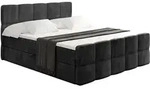 BOXBETT mit Matratze H4 und Lattenrost - LIRO-Z - 160x200 - Schwarz Casablanca