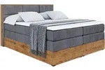 BOXSPRINGBETT mit Matratze H3|H4 und Lattenrost - LOLLI1 KING-140x200 -...