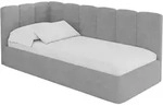 EINZELLBETT Jugendbett mit Bettkasten und Matratze H3/H4, Rechts - DEXY 100x200...