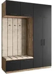 GARDEROBENSCHRANK REMA 180/240/60 cm Modern Eichefarben