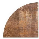 GLASPLATTE f&uuml;r Kamin 100x100 cm
