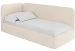 EINZELLBETT Jugendbett mit Bettkasten und Matratze H3/H4, Rechts - ELSY 80x200...
