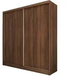 SCHWEBET&Uuml;RENSCHRANK SOFIA 200/216/61 cm Modern Kleiderschrank 2-t&uuml;rig