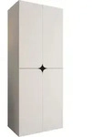DREHT&Uuml;RENSCHRANK Espresso 90 cm