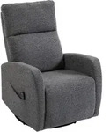 MASSAGESESSEL Chenille Dunkelgrau