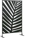 GARTENSICHTSCHUTZ, Stahl, Schwarz