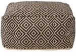 SITZPOUF Aztec Style mit Ethno-Muster, 60/60/30 cm