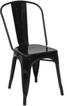 STUHL METALL Schwarz