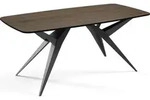 ESSTISCH Trax ausziehbar rechteckig oval, Walnuss Braun 160-240/90/76