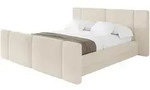 POLSTERBETT mit Bettkasten, Fu&szlig;teil und Lattenrost, Boxbett ohne Matratze -...