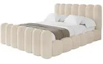 POLSTERBETT mit Bettkasten, Fu&szlig;teil und Lattenrost, Bett mit Matratze H3/H4 -...