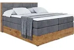 BOXSPRINGBETT mit Matratze H3|H4 und Lattenrost - LOLLI8 KING-120x200 -...