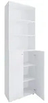 Schuhschrank LONA Wei&szlig; ca. 70x220x40 cm