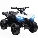 KINDER QUAD mit Scheinwerfer Wei&szlig;