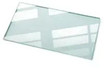 TISCHPLATTE 100 x 50 cm Transparente Glasplatte