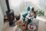 GLASPLATTE f&uuml;r Kamin &Oslash; 50 cm