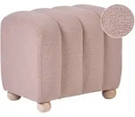 POUF Boucl&eacute; Beige Idyllwild