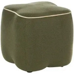 POUF Stoff Gr&uuml;n Juno