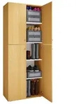 Schuhschrank Lona ca.70x182x37cm Buchefarben